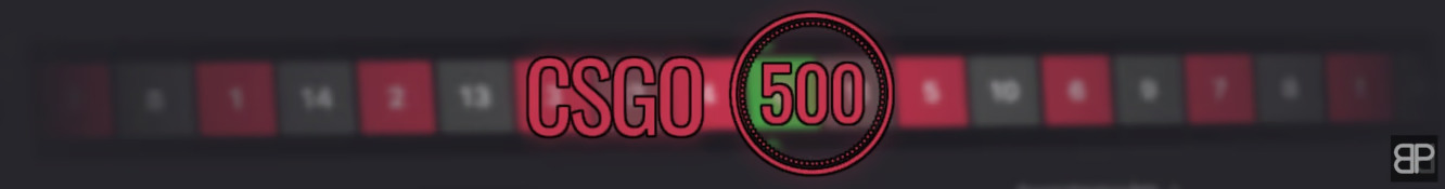 CSGO500 Title Banner