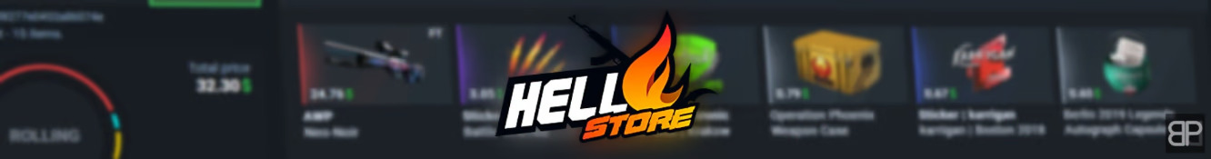 Hellstore Title Banner